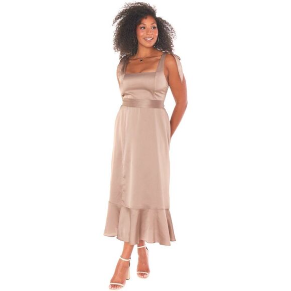 Show Me Your Mumu Claire Midi Dress - Size Large - Picture 1 of 10